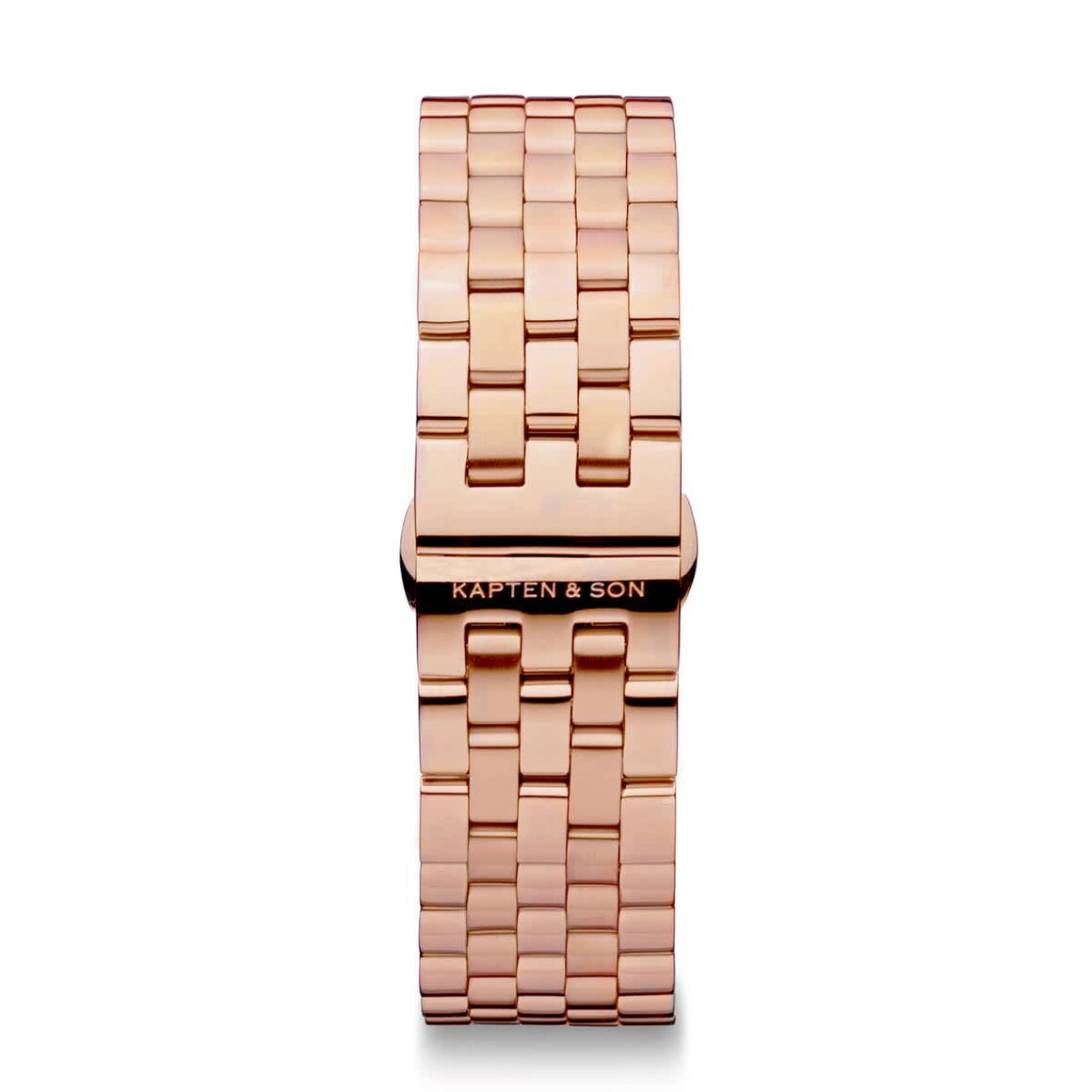 Kpten & Son Steel Strap Rose Gold